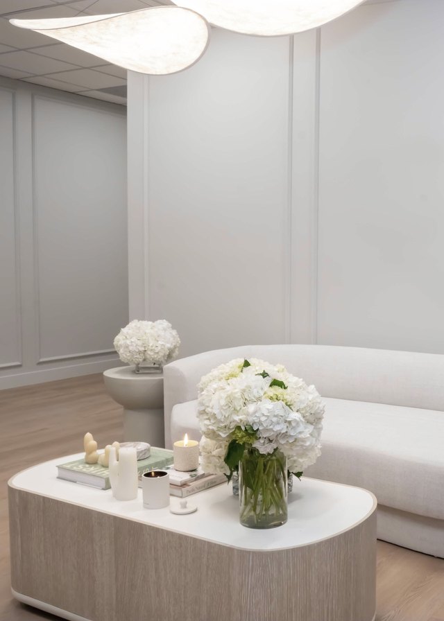 Interior of the Lymphyx studio in Beverly Hills